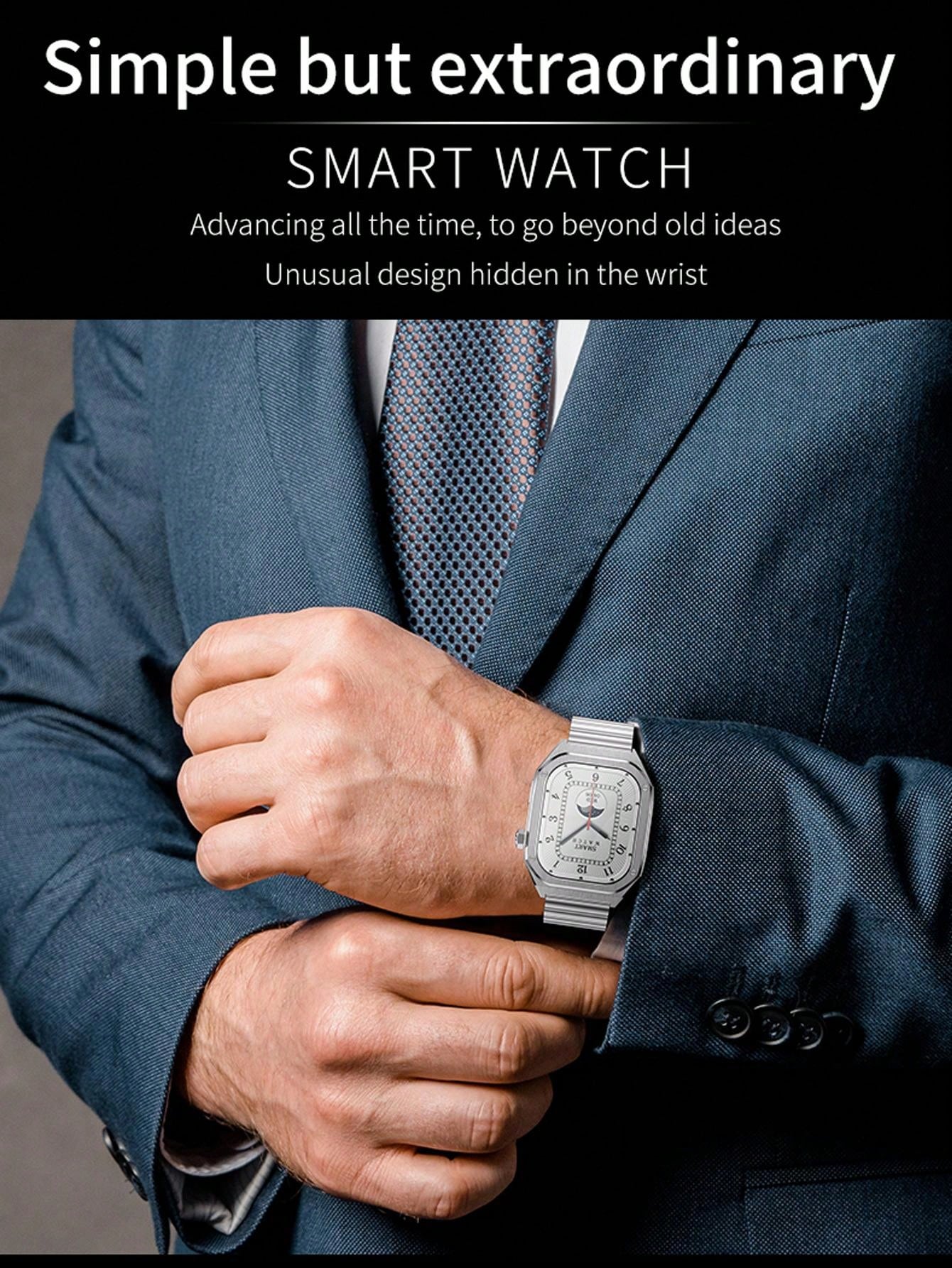 D8 1.96" Smartwatch for Men, Waterproof, 100+ Sports Modes, Fitness Tracker