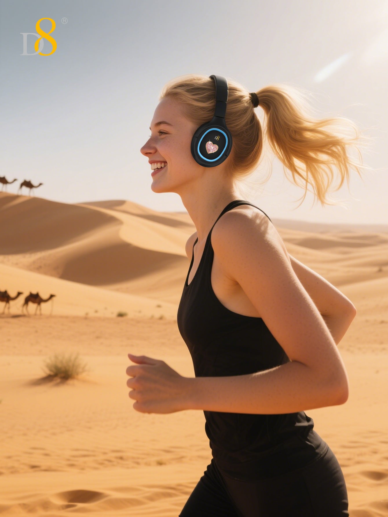 D8 Wireless  Headphones Over-Ear, with Microphone, 3.5MM Wired Stereo Headset Micro SD/TF, PC,Soft Earmuffs &Light Weight for Prolonged Wearing,Deep Bass for Home Office Cellphone PC Ect. Holiday Gift Valentine's Day Gift Christmas Gifts,Must-Haves