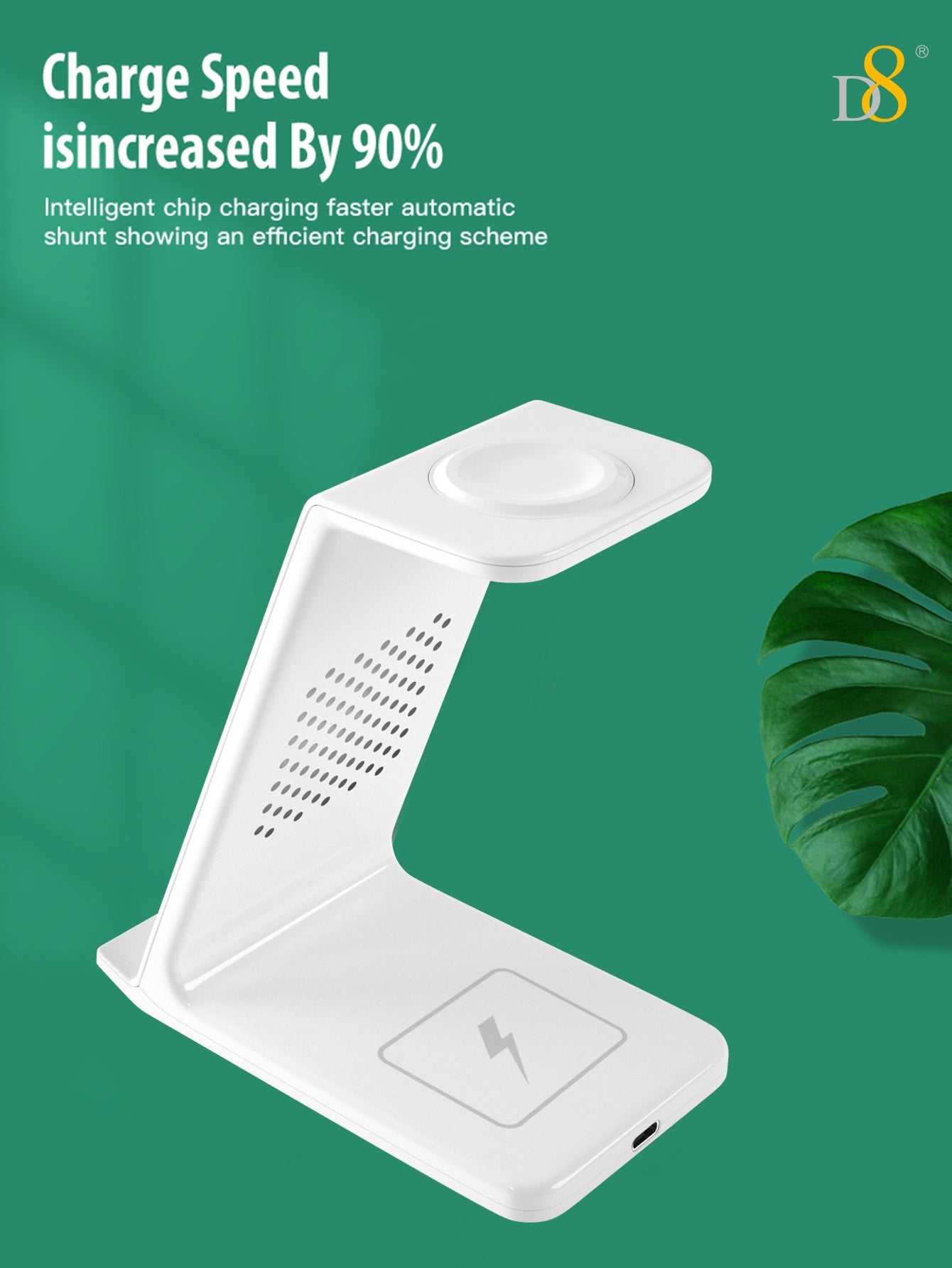 3-in-1 Wireless Charging Station | Phone & Smart Watch Charger
