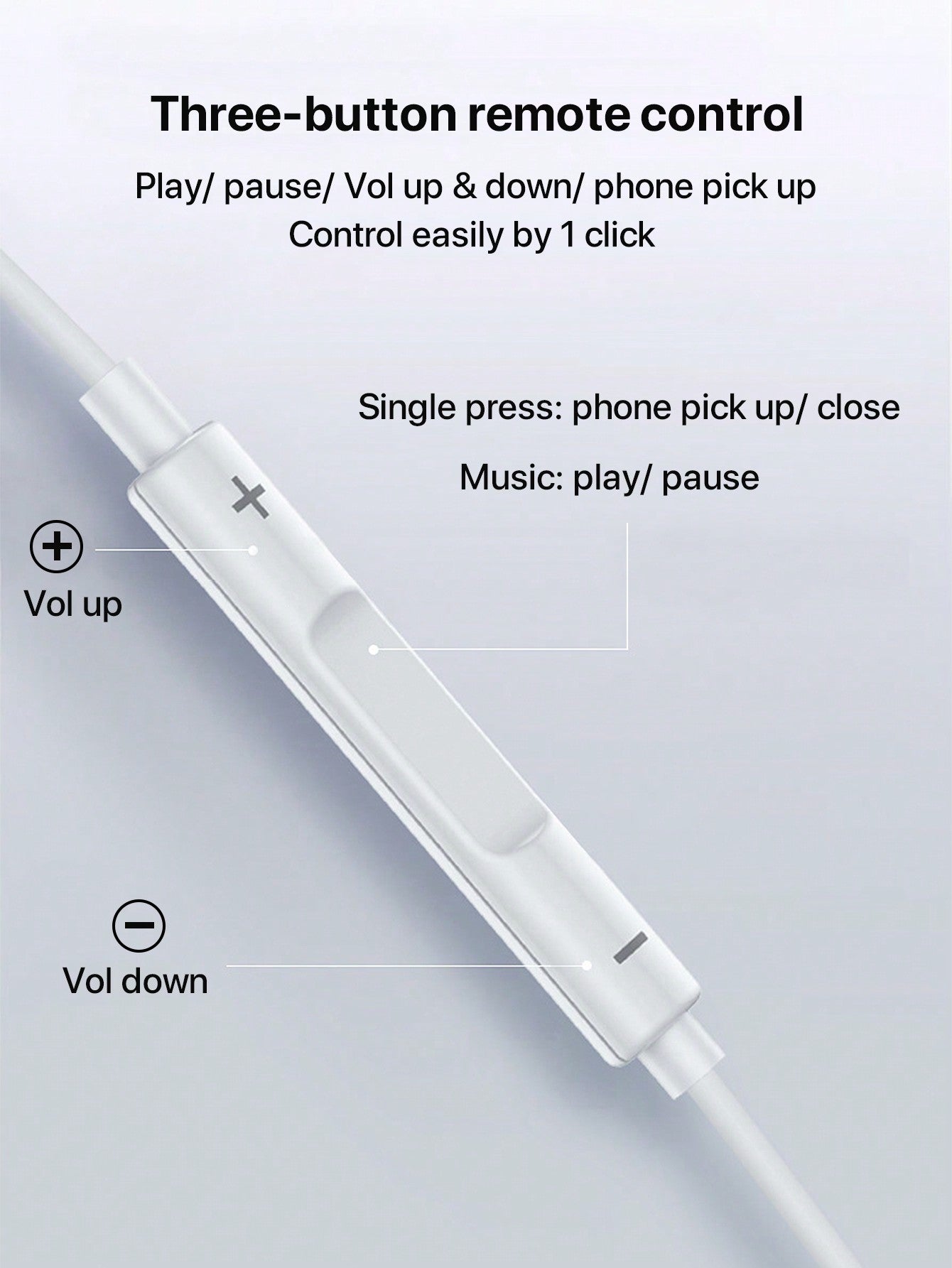 D8 USB-C Earbuds [2-Pack], In-Ear Headphones, Mic & Volume for iPhone/Samsung
