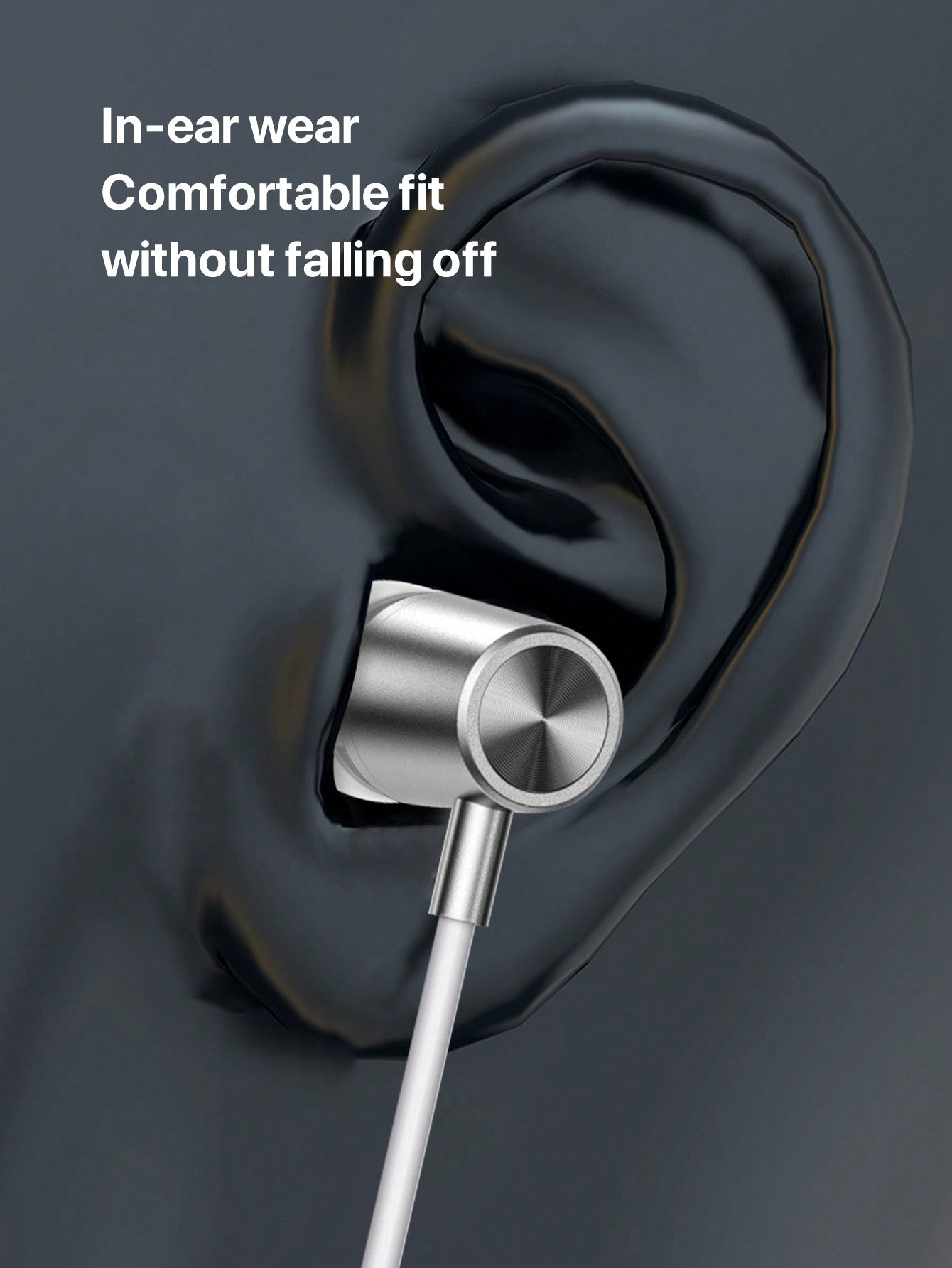 D8 USB-C Earbuds [2-Pack], In-Ear Headphones, Mic & Volume for iPhone/Samsung