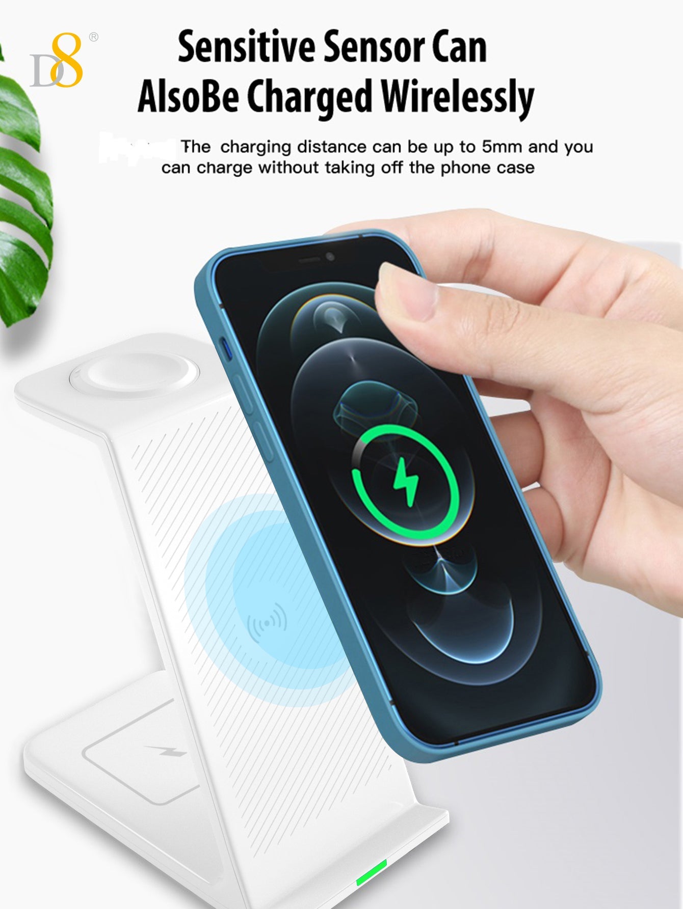 3-in-1 Wireless Charging Station | Phone & Smart Watch Charger